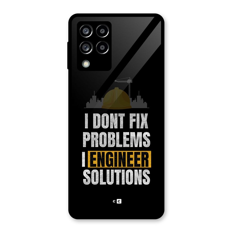 Engineer Solutions Glass Back Case for Galaxy M53 5G