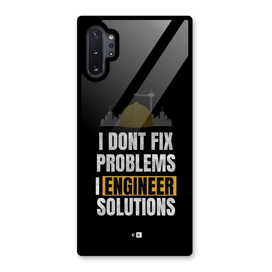 Engineer Solutions Glass Back Case for Galaxy Note 10 Plus