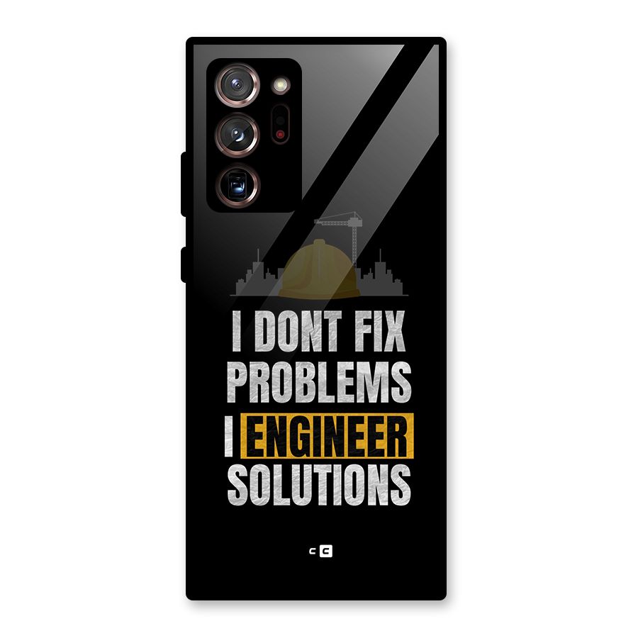 Engineer Solutions Glass Back Case for Galaxy Note 20 Ultra 5G