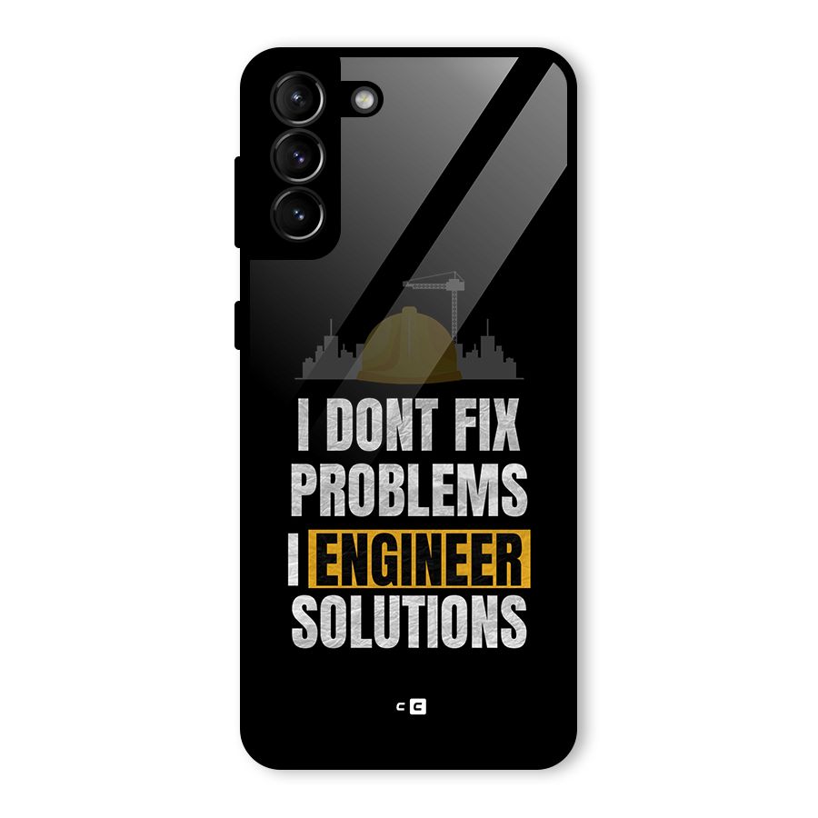 Engineer Solutions Glass Back Case for Galaxy S21 Plus