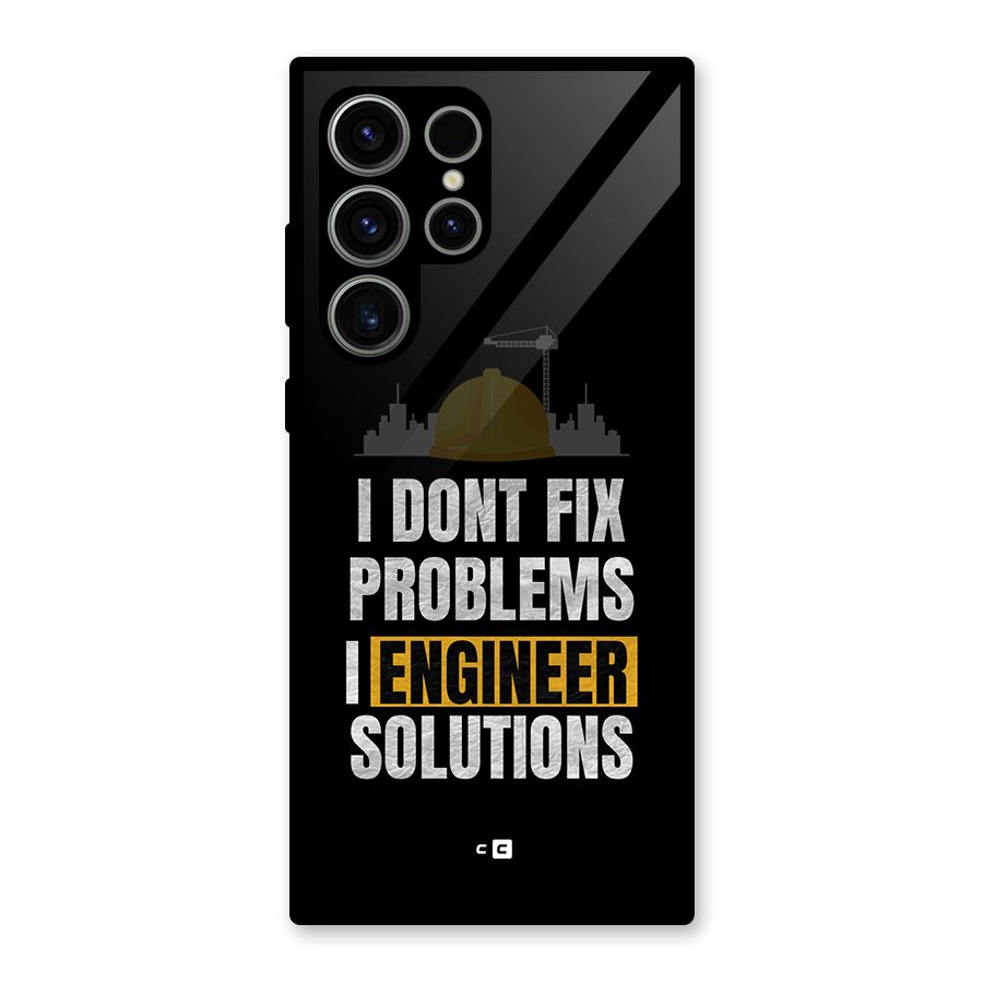 Engineer Solutions Glass Back Case for Galaxy S23 Ultra