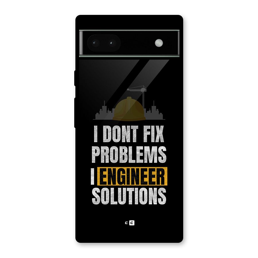Engineer Solutions Glass Back Case for Google Pixel 6a