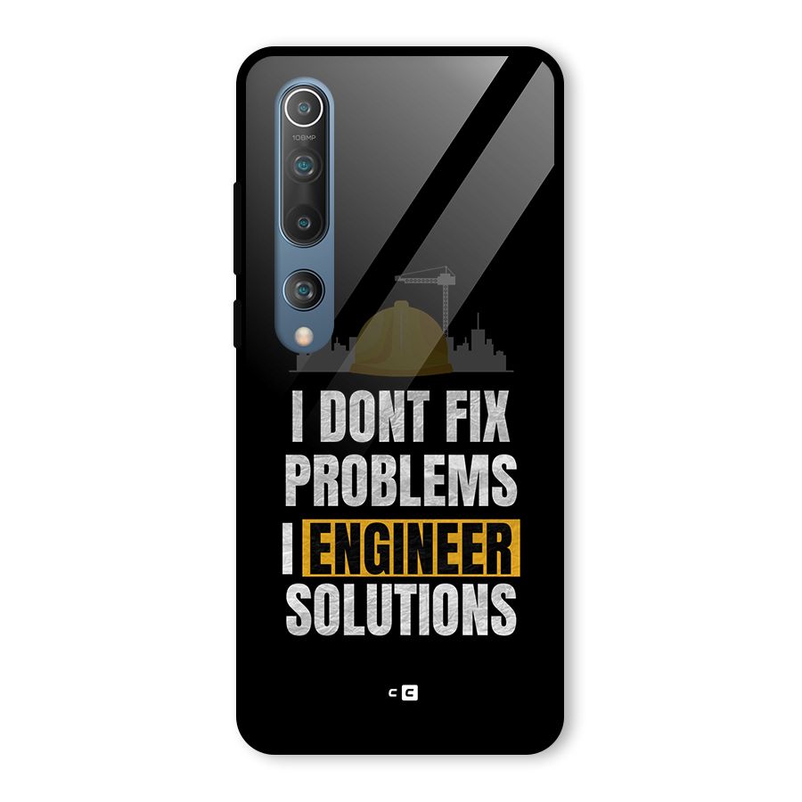 Engineer Solutions Glass Back Case for Mi 10