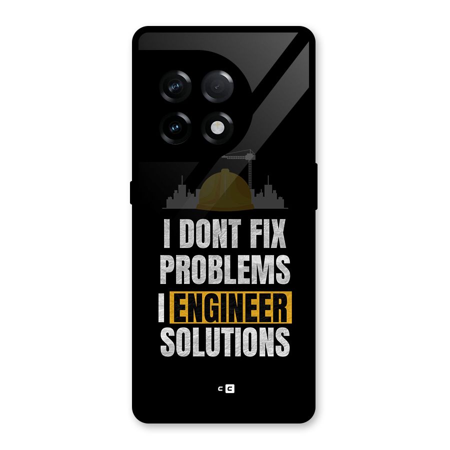Engineer Solutions Glass Back Case for OnePlus 11R