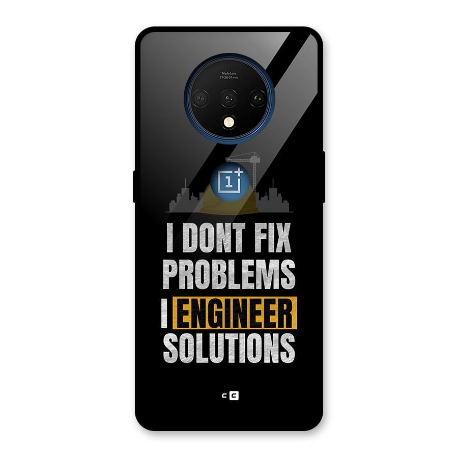 Engineer Solutions Glass Back Case for OnePlus 7T