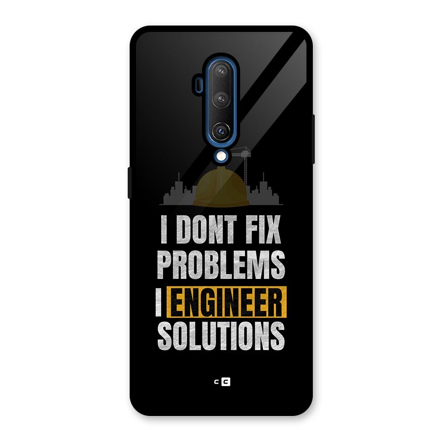Engineer Solutions Glass Back Case for OnePlus 7T Pro