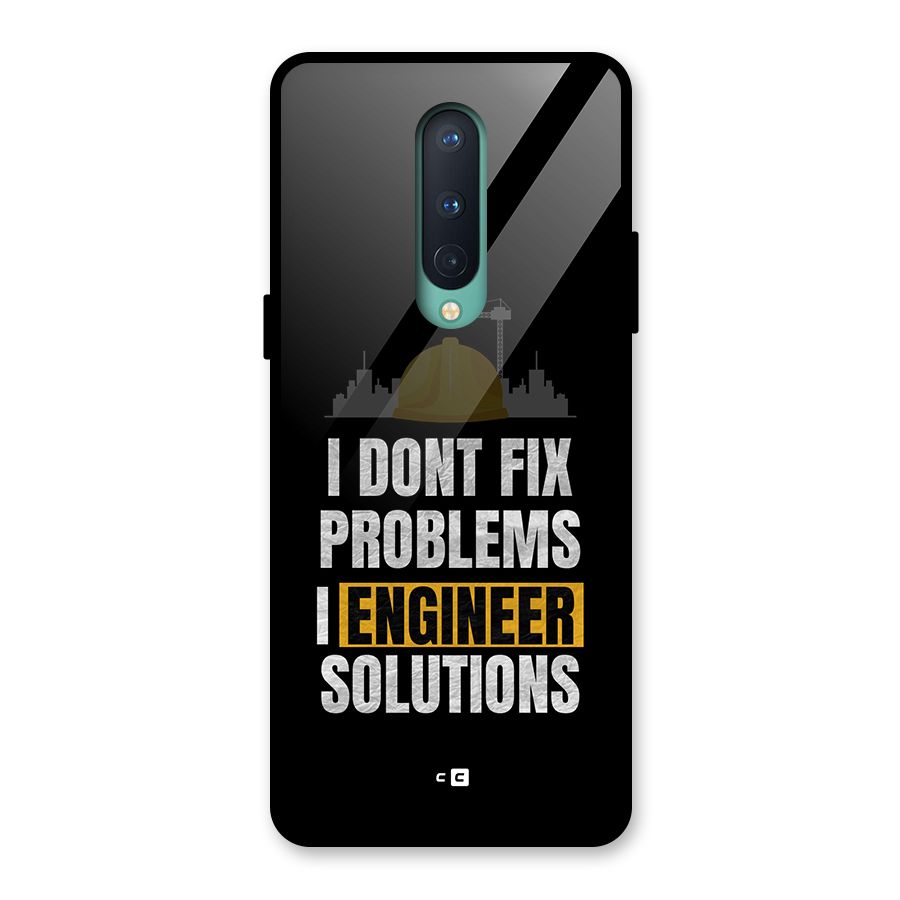 Engineer Solutions Glass Back Case for OnePlus 8