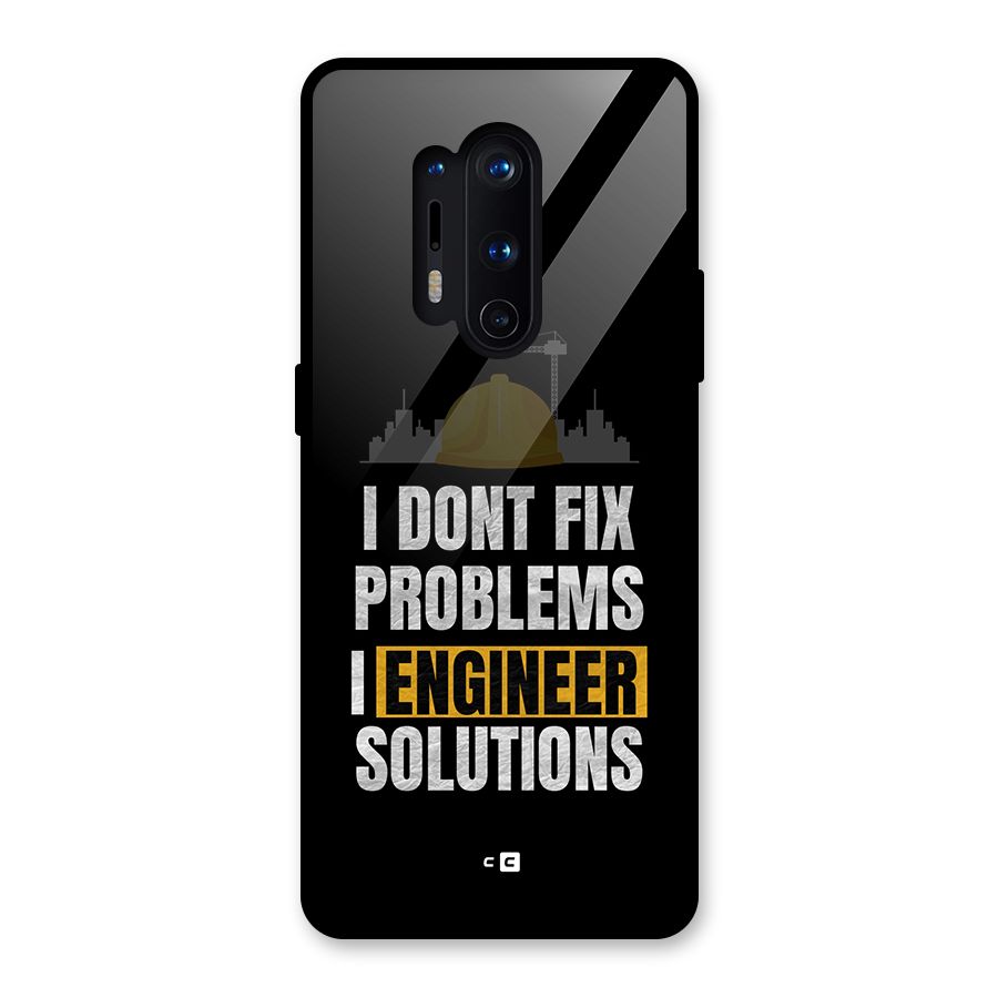 Engineer Solutions Glass Back Case for OnePlus 8 Pro