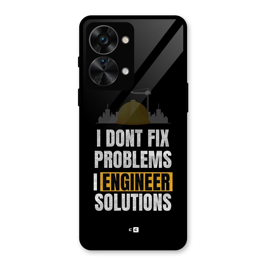 Engineer Solutions Glass Back Case for OnePlus Nord 2T