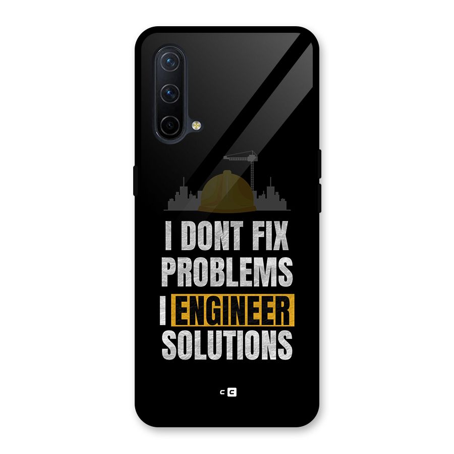 Engineer Solutions Glass Back Case for OnePlus Nord CE 5G