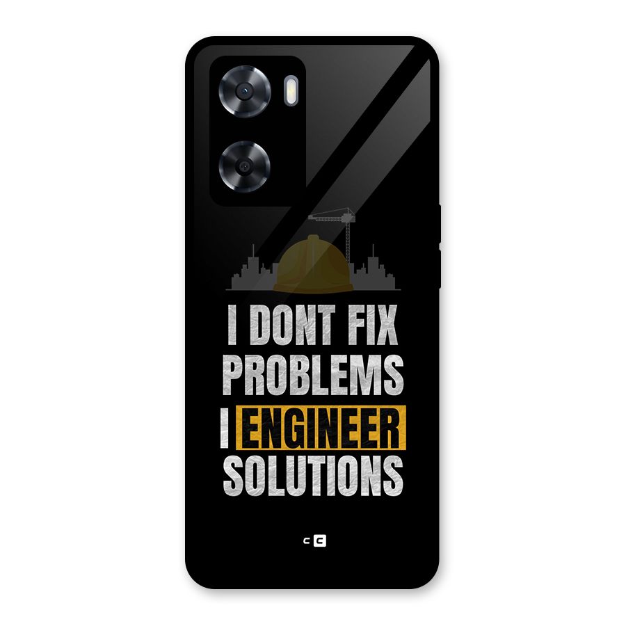 Engineer Solutions Glass Back Case for OnePlus Nord N20 SE