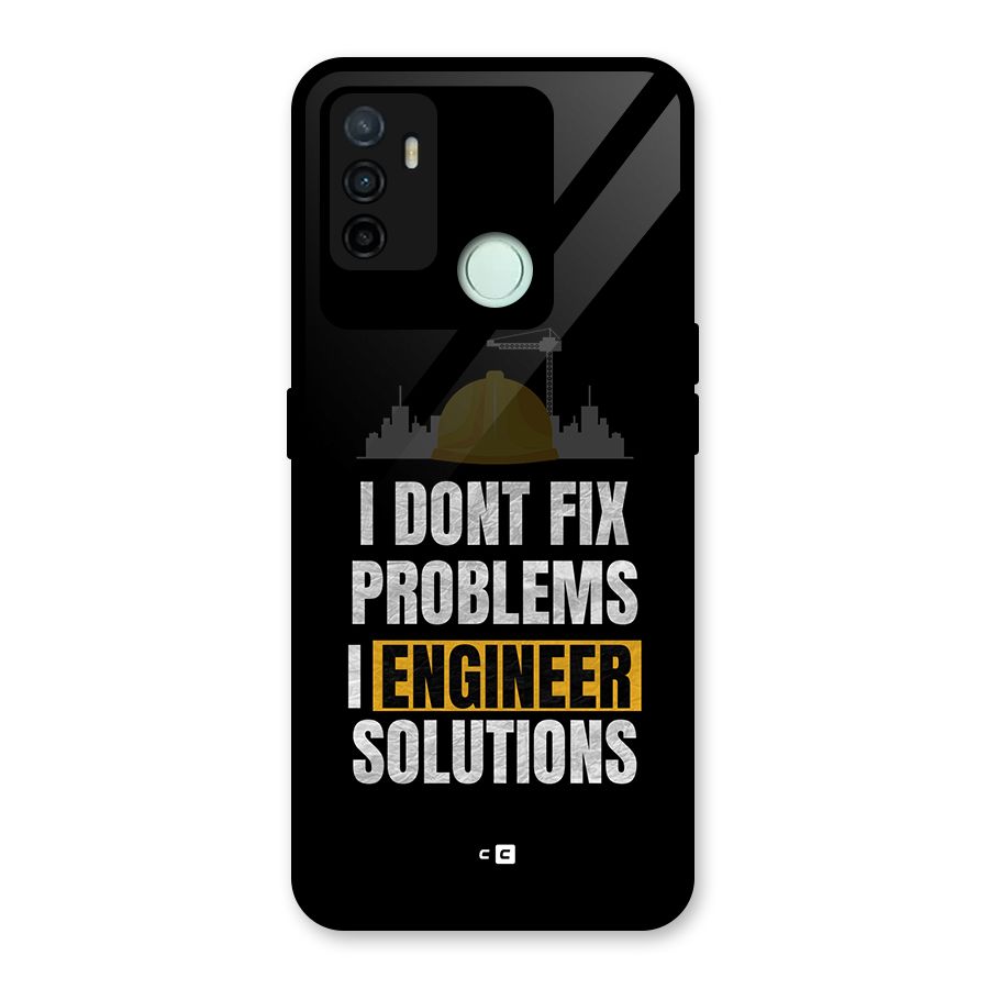 Engineer Solutions Glass Back Case for Oppo A53