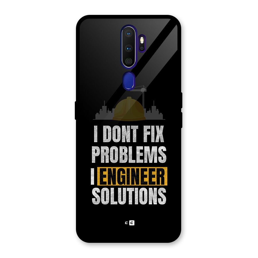 Engineer Solutions Glass Back Case for Oppo A9 (2020)