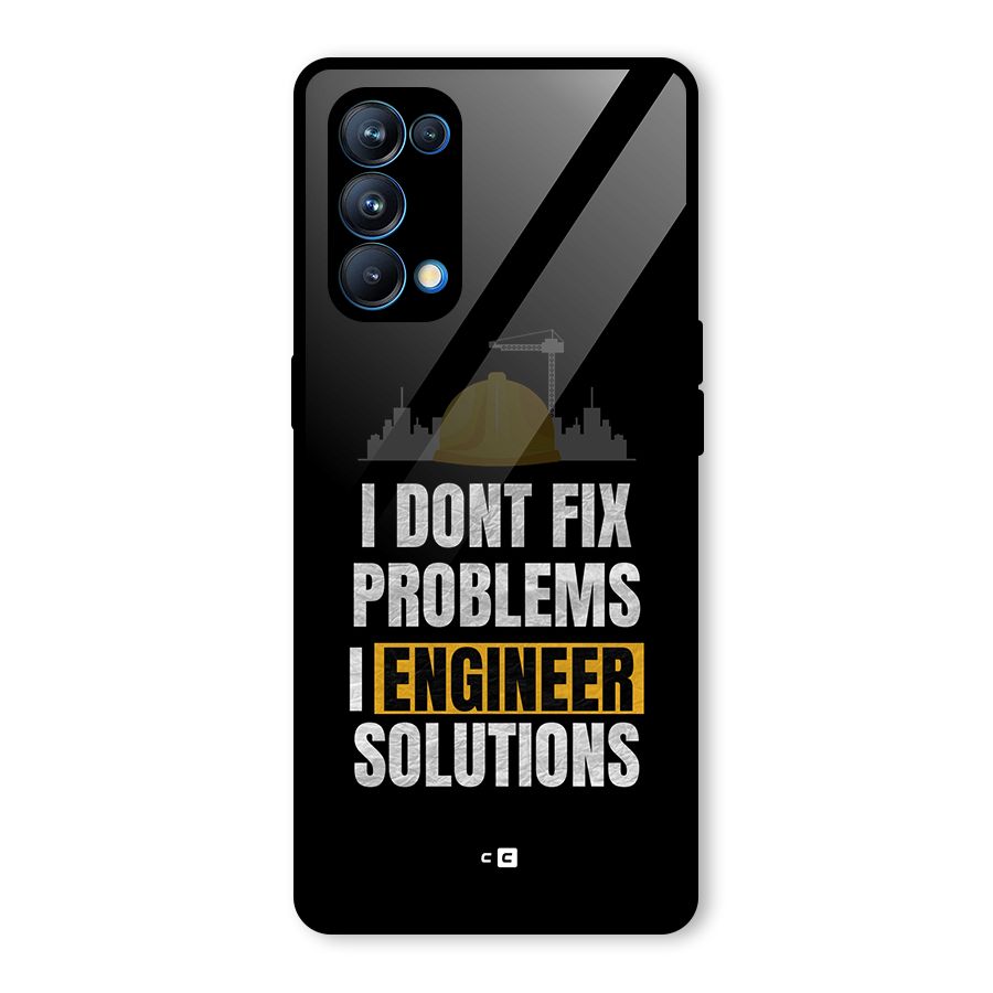 Engineer Solutions Glass Back Case for Oppo Reno5 Pro 5G