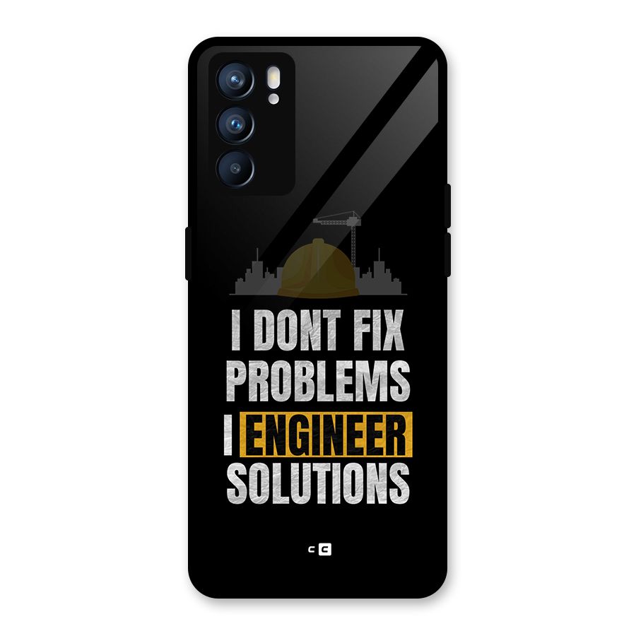 Engineer Solutions Glass Back Case for Oppo Reno6 5G