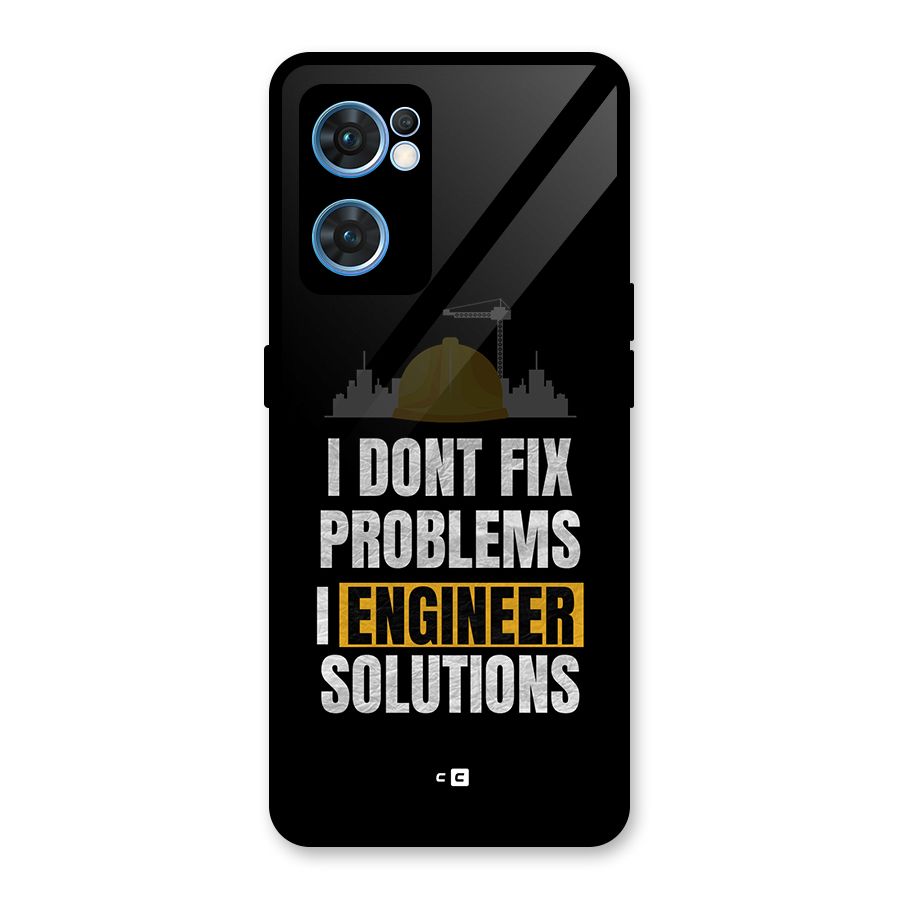 Engineer Solutions Glass Back Case for Oppo Reno7 5G