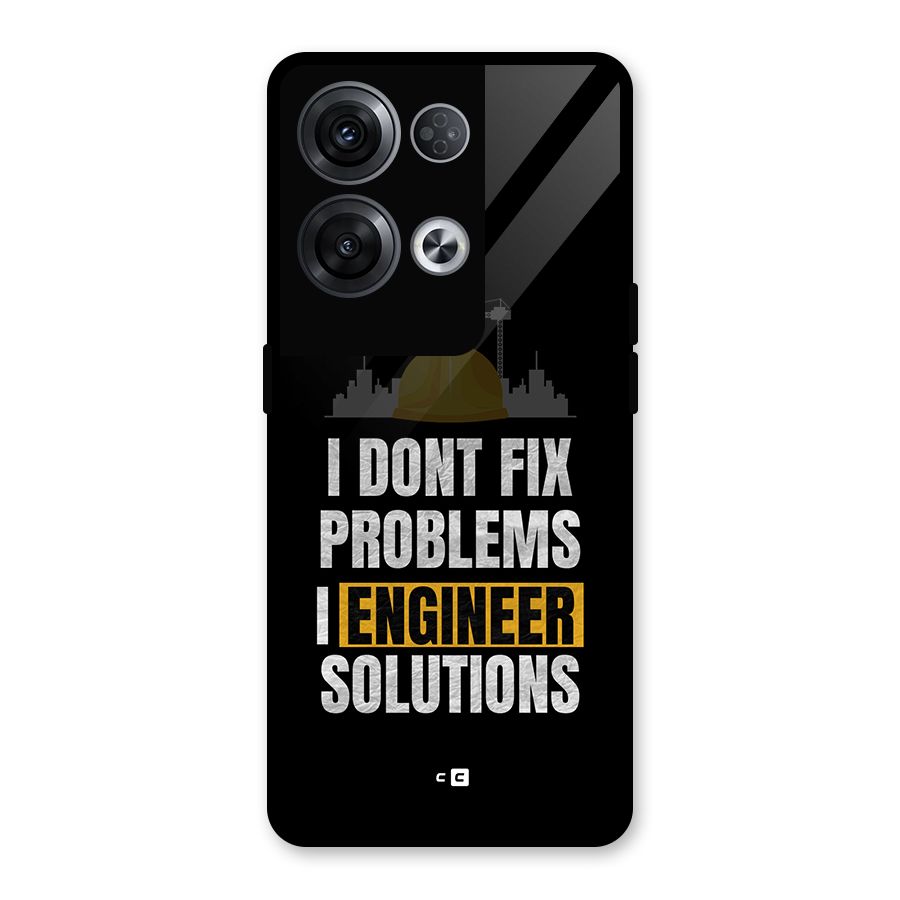 Engineer Solutions Glass Back Case for Oppo Reno8 Pro 5G