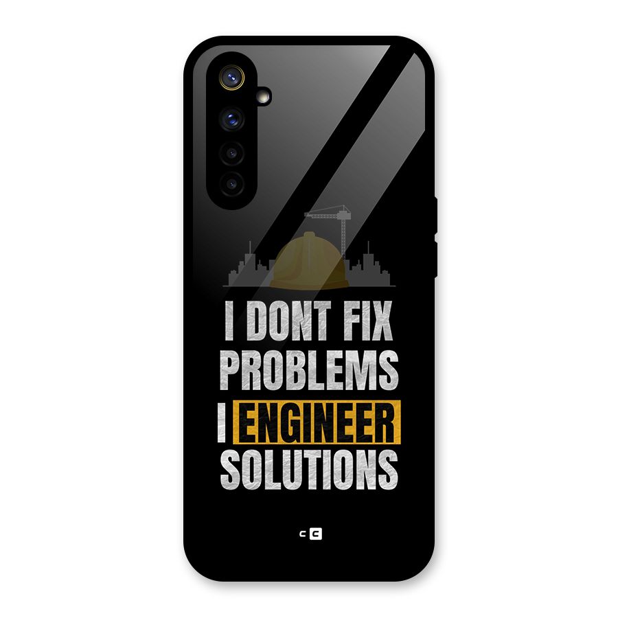Engineer Solutions Glass Back Case for Realme 6