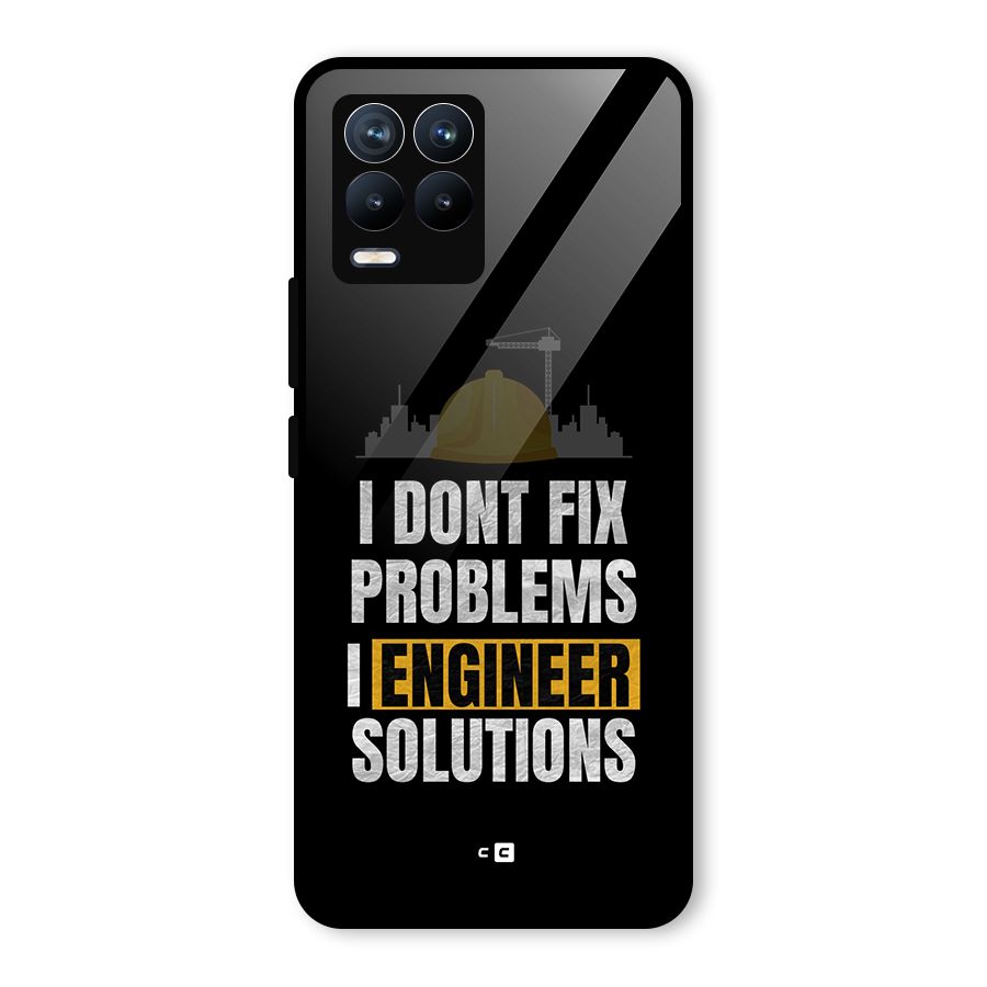 Engineer Solutions Glass Back Case for Realme 8