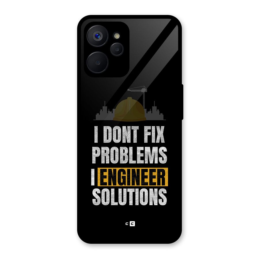 Engineer Solutions Glass Back Case for Realme 9i 5G