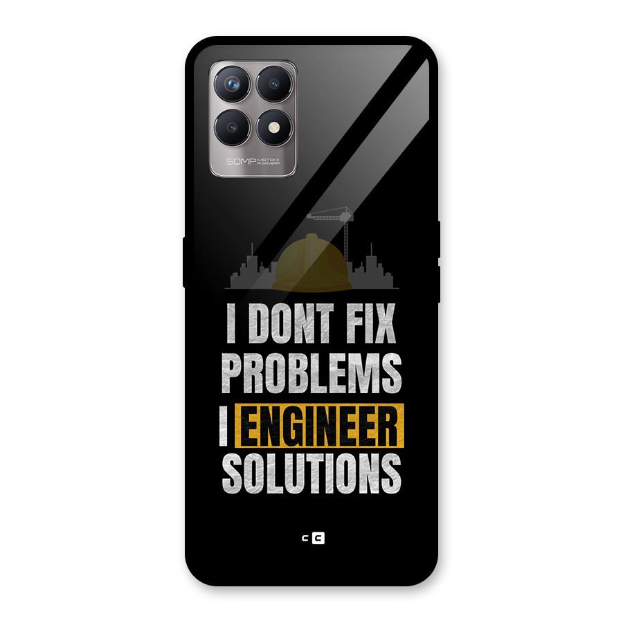 Engineer Solutions Glass Back Case for Realme Narzo 50