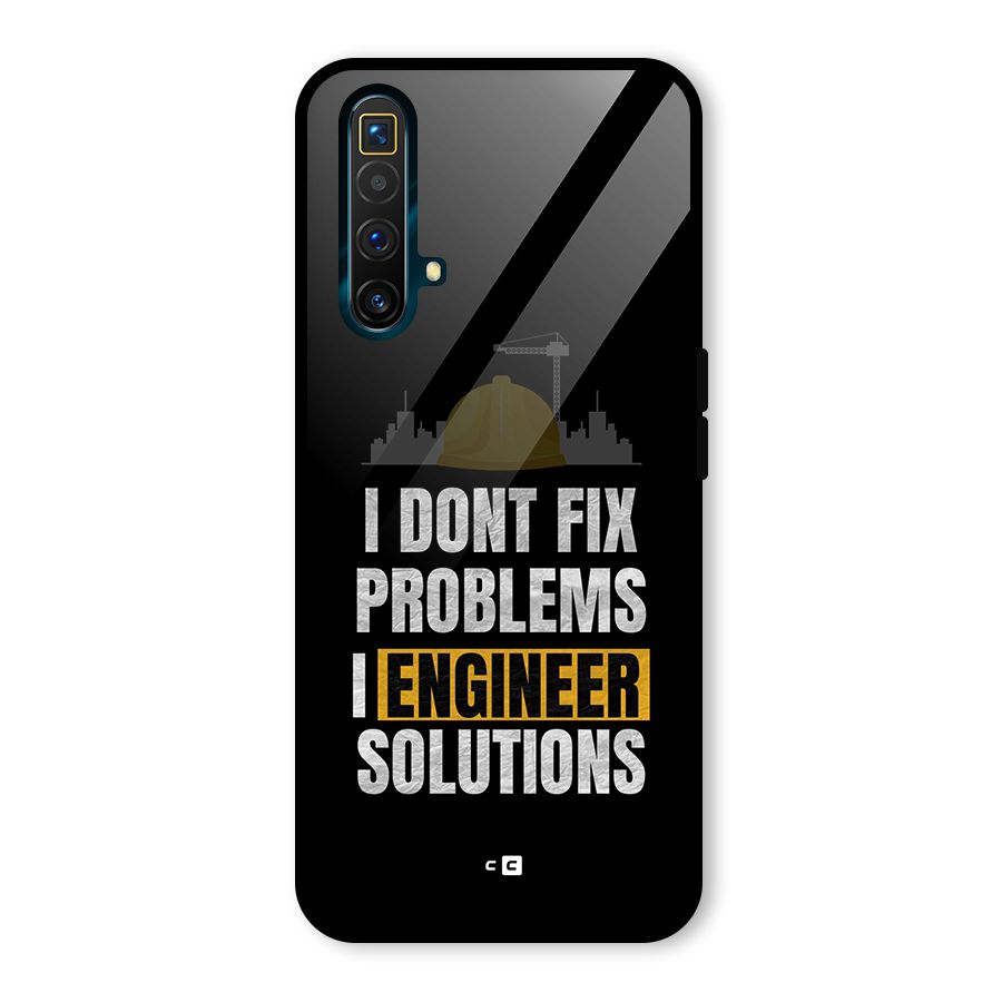 Engineer Solutions Glass Back Case for Realme X3