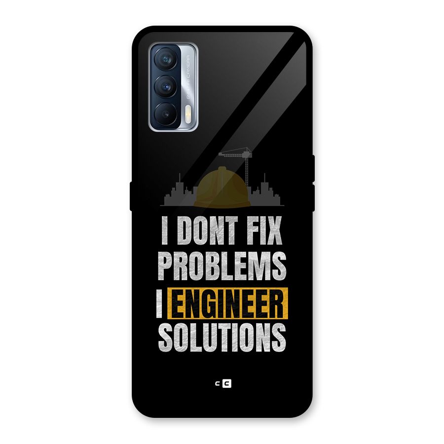 Engineer Solutions Glass Back Case for Realme X7