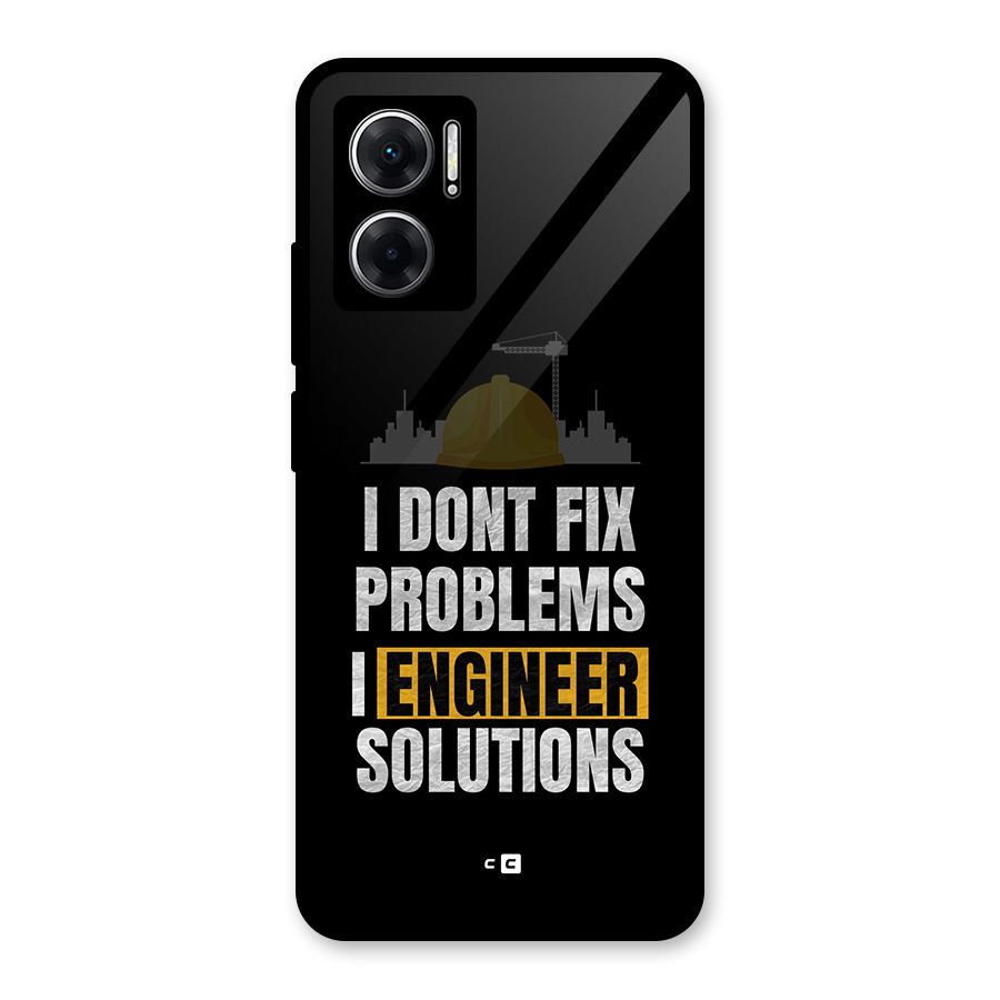 Engineer Solutions Glass Back Case for Redmi 11 Prime 5G