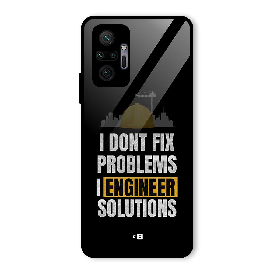 Engineer Solutions Glass Back Case for Redmi Note 10 Pro Max