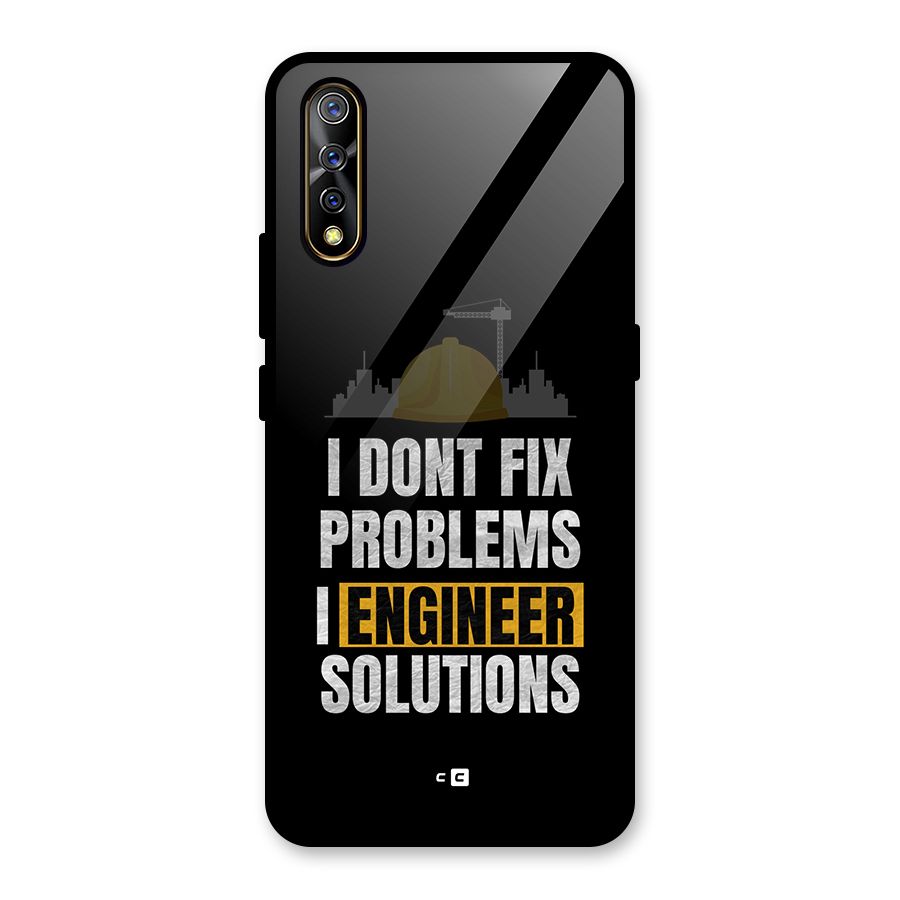 Engineer Solutions Glass Back Case for Vivo S1