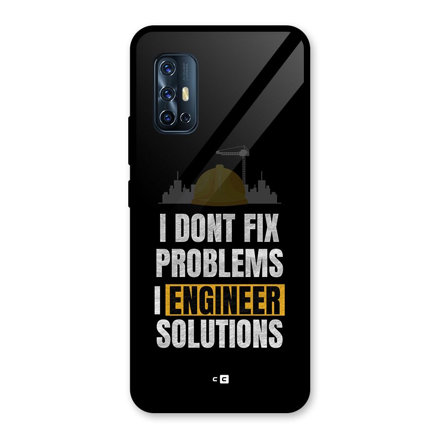 Engineer Solutions Glass Back Case for Vivo V17