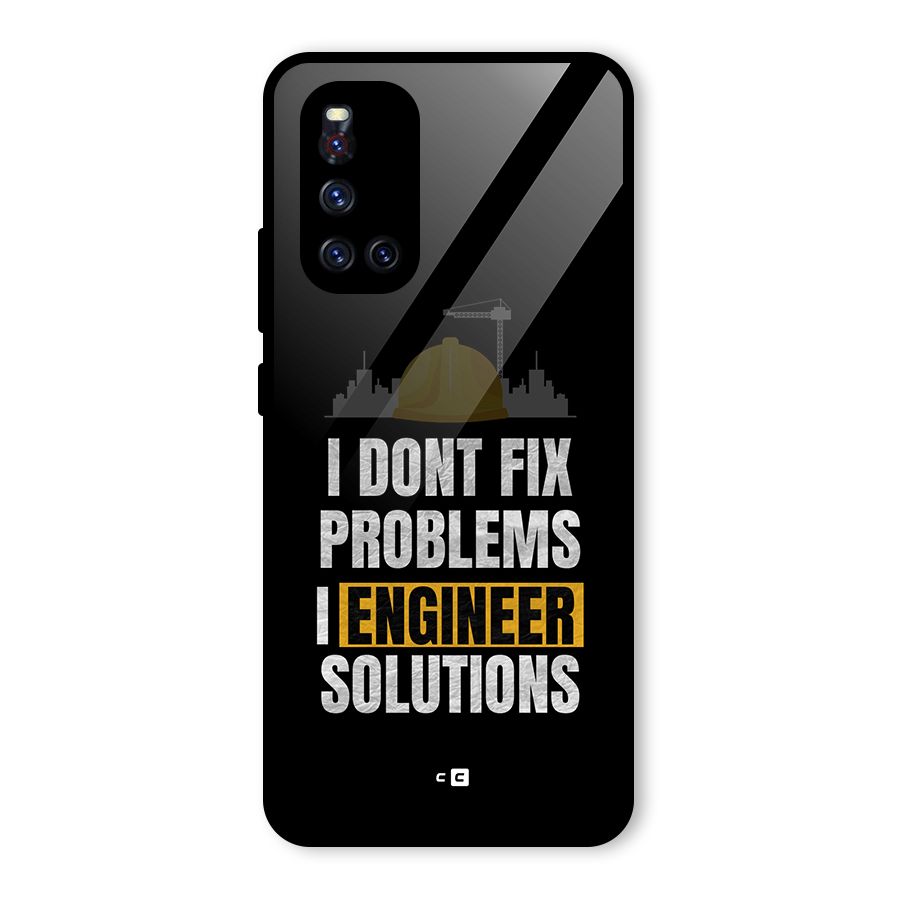 Engineer Solutions Glass Back Case for Vivo V19