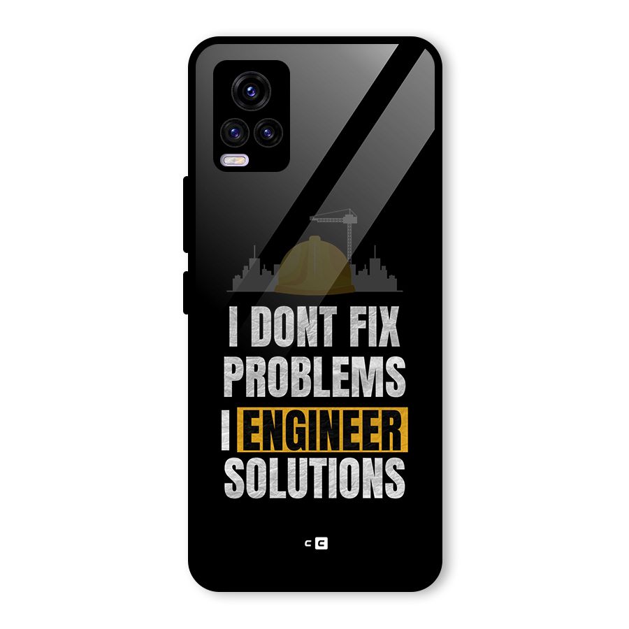 Engineer Solutions Glass Back Case for Vivo V20