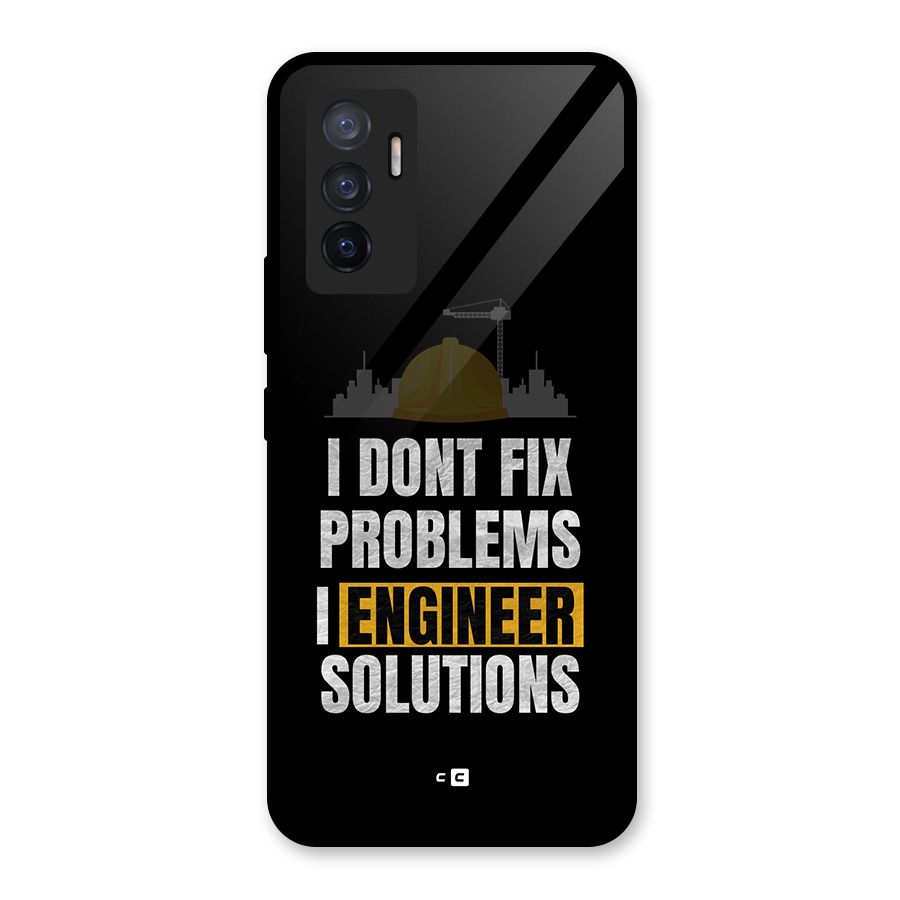 Engineer Solutions Glass Back Case for Vivo V23e