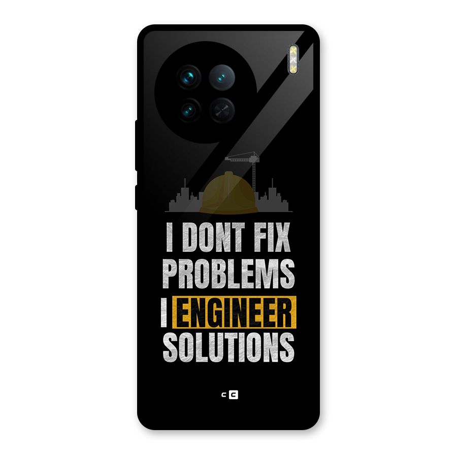 Engineer Solutions Glass Back Case for Vivo X90