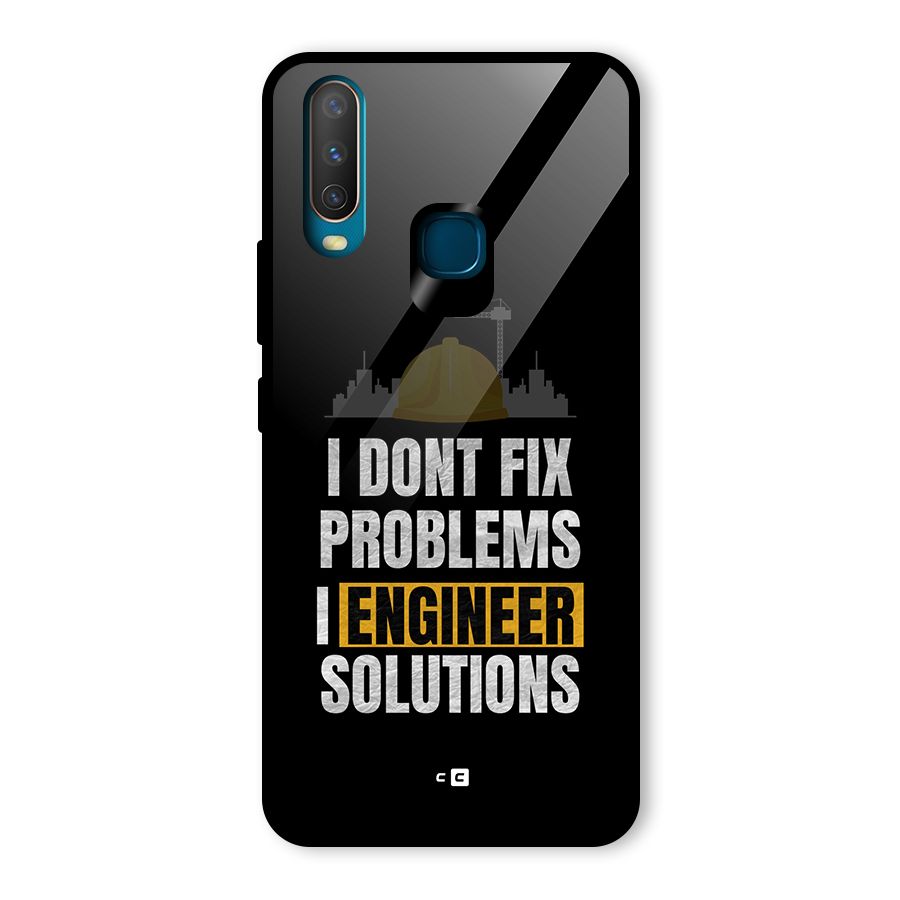 Engineer Solutions Glass Back Case for Vivo Y15