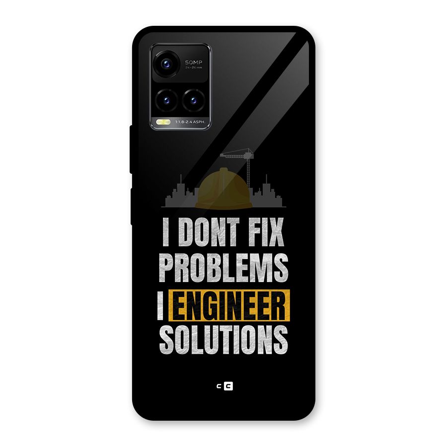 Engineer Solutions Glass Back Case for Vivo Y21A
