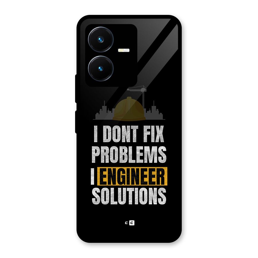 Engineer Solutions Glass Back Case for Vivo Y22