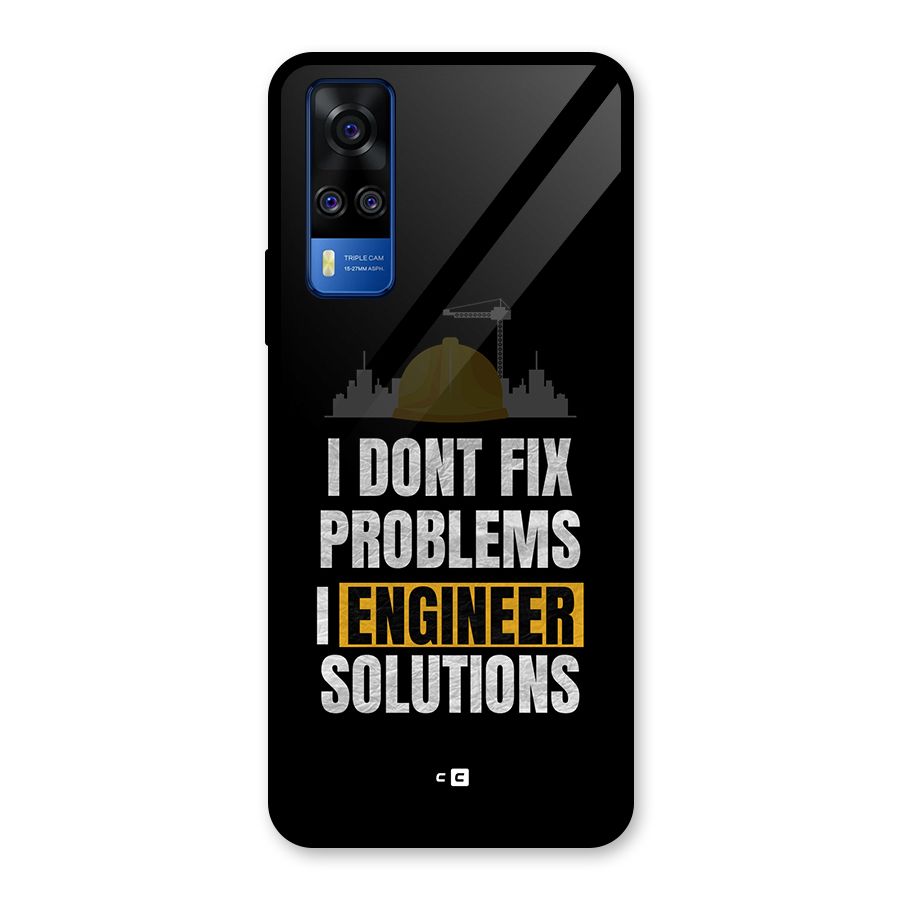 Engineer Solutions Glass Back Case for Vivo Y31