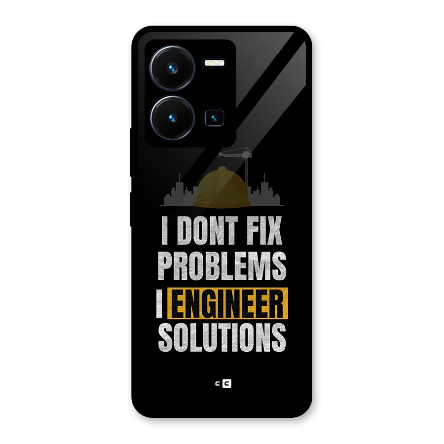 Engineer Solutions Glass Back Case for Vivo Y35