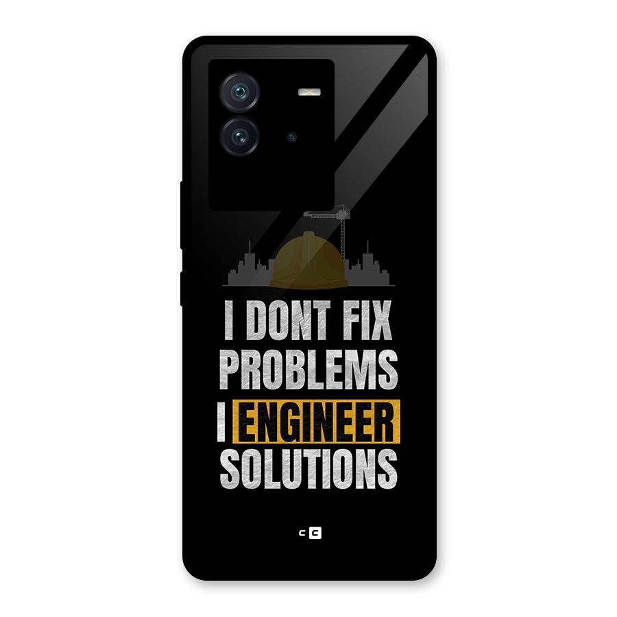 Engineer Solutions Glass Back Case for Vivo iQOO Neo 6 5G