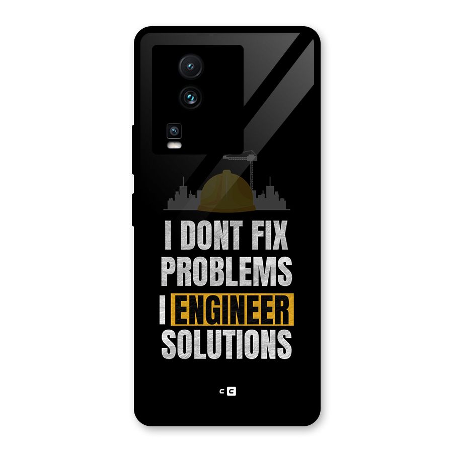 Engineer Solutions Glass Back Case for Vivo iQOO Neo 7