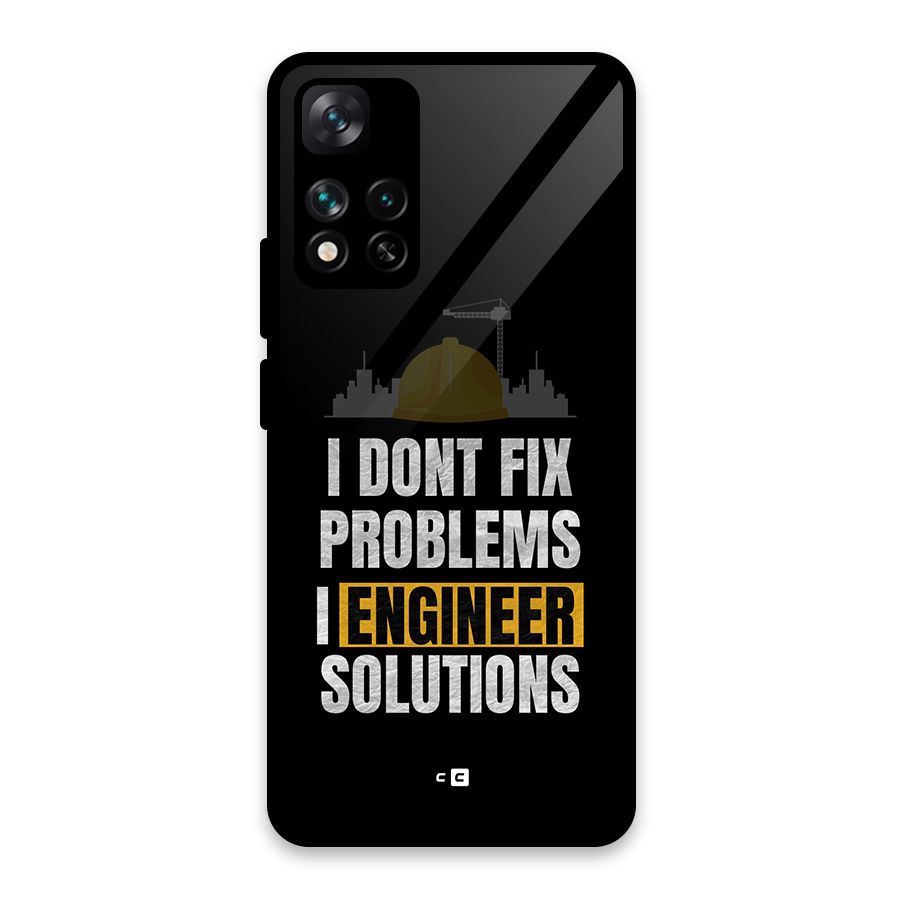 Engineer Solutions Glass Back Case for Xiaomi 11i 5G