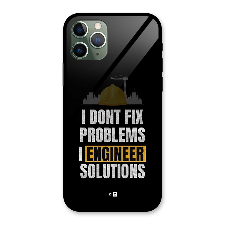 Engineer Solutions Glass Back Case for iPhone 11 Pro
