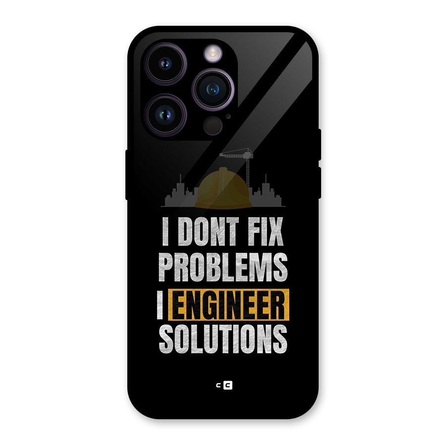 Engineer Solutions Glass Back Case for iPhone 14 Pro