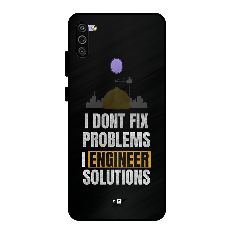 Engineer Solutions Metal Back Case for Galaxy M11