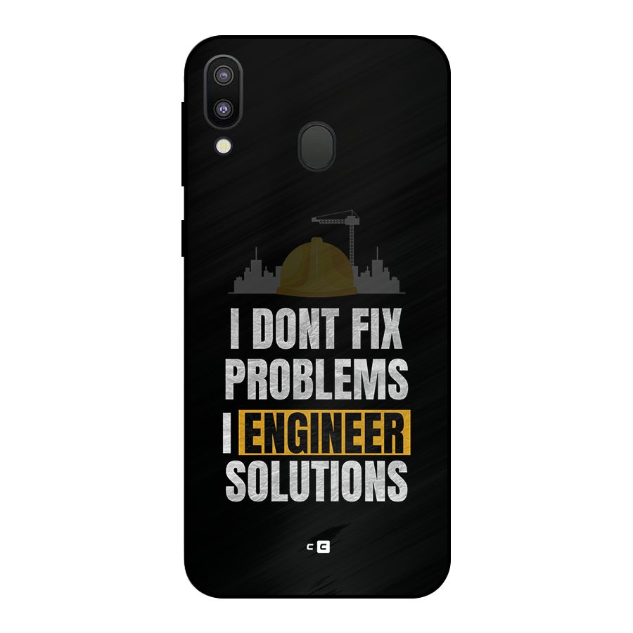 Engineer Solutions Metal Back Case for Galaxy M20
