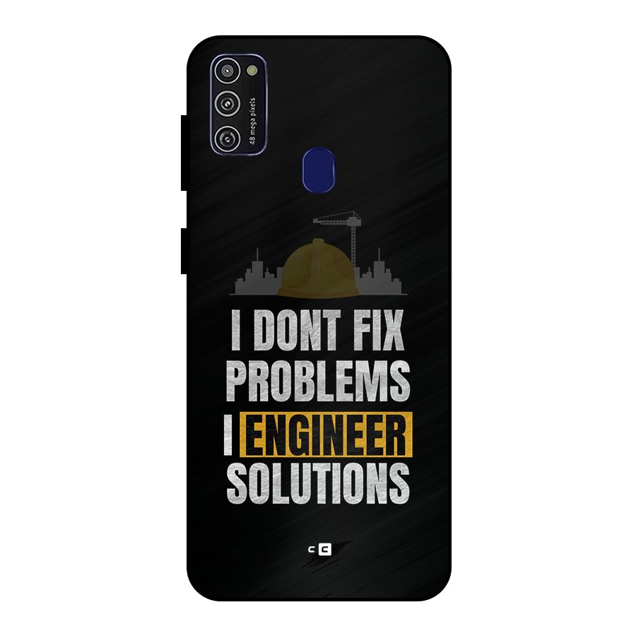 Engineer Solutions Metal Back Case for Galaxy M30s