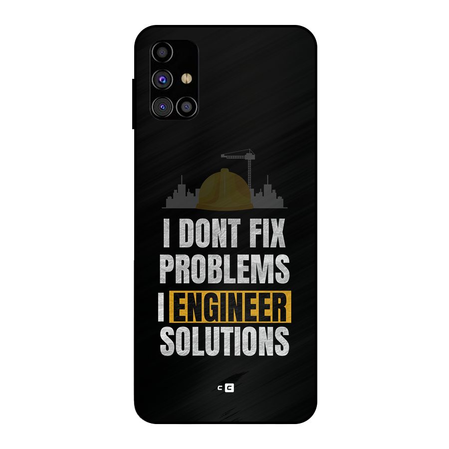 Engineer Solutions Metal Back Case for Galaxy M31s