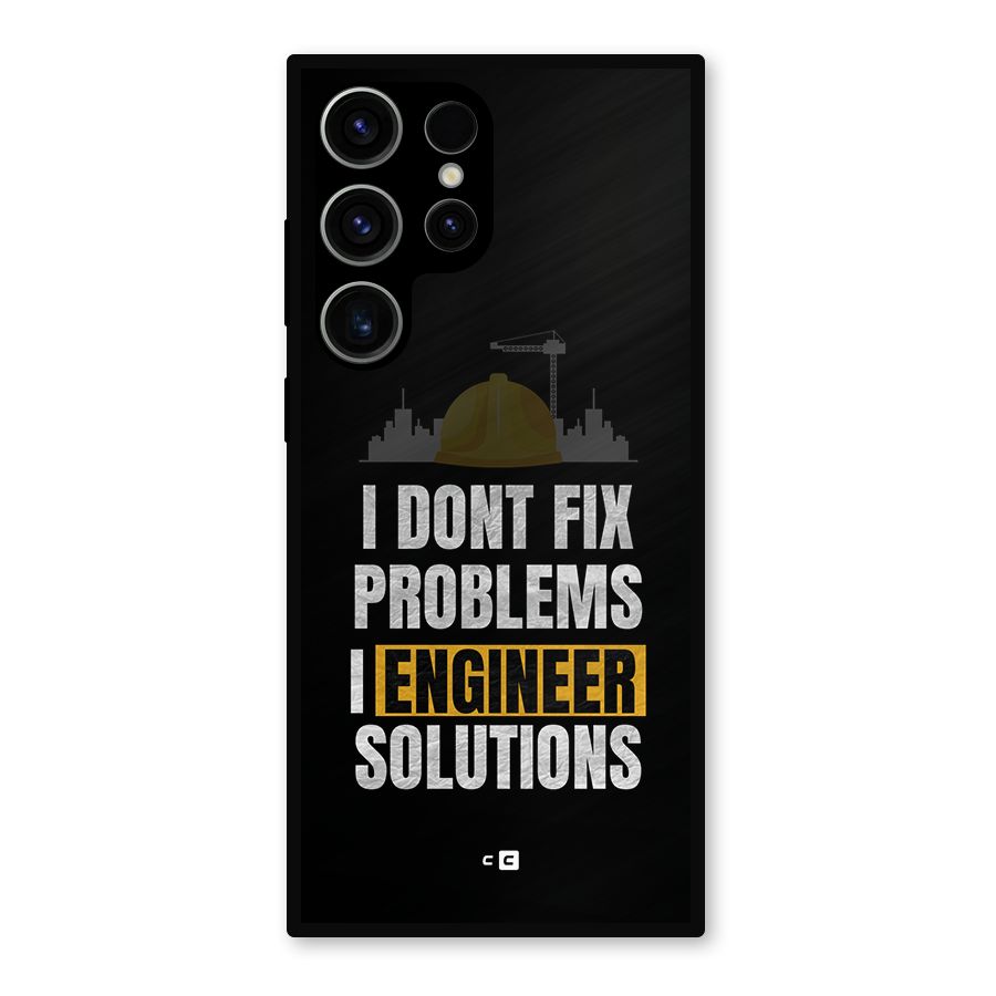 Engineer Solutions Metal Back Case for Galaxy S23 Ultra